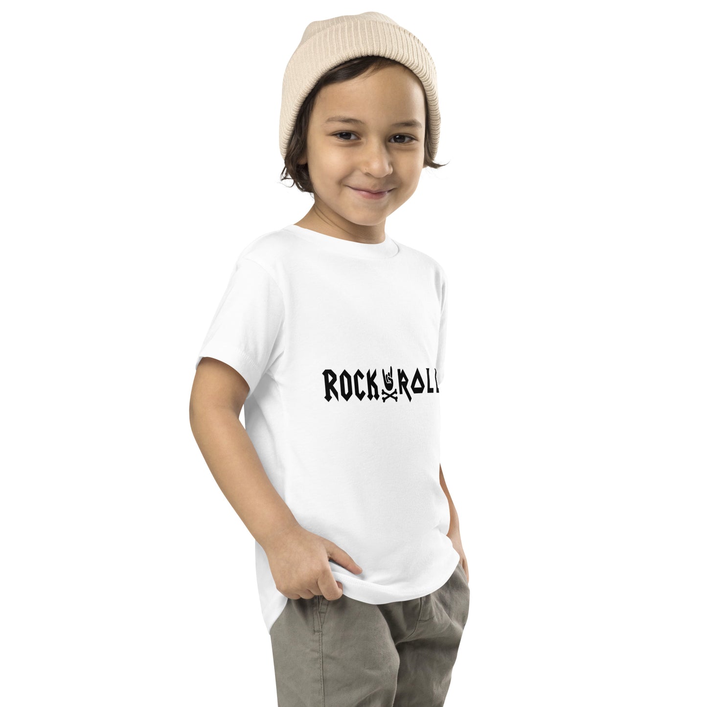 ACmaiden Toddler Short Sleeve White T-Shirt